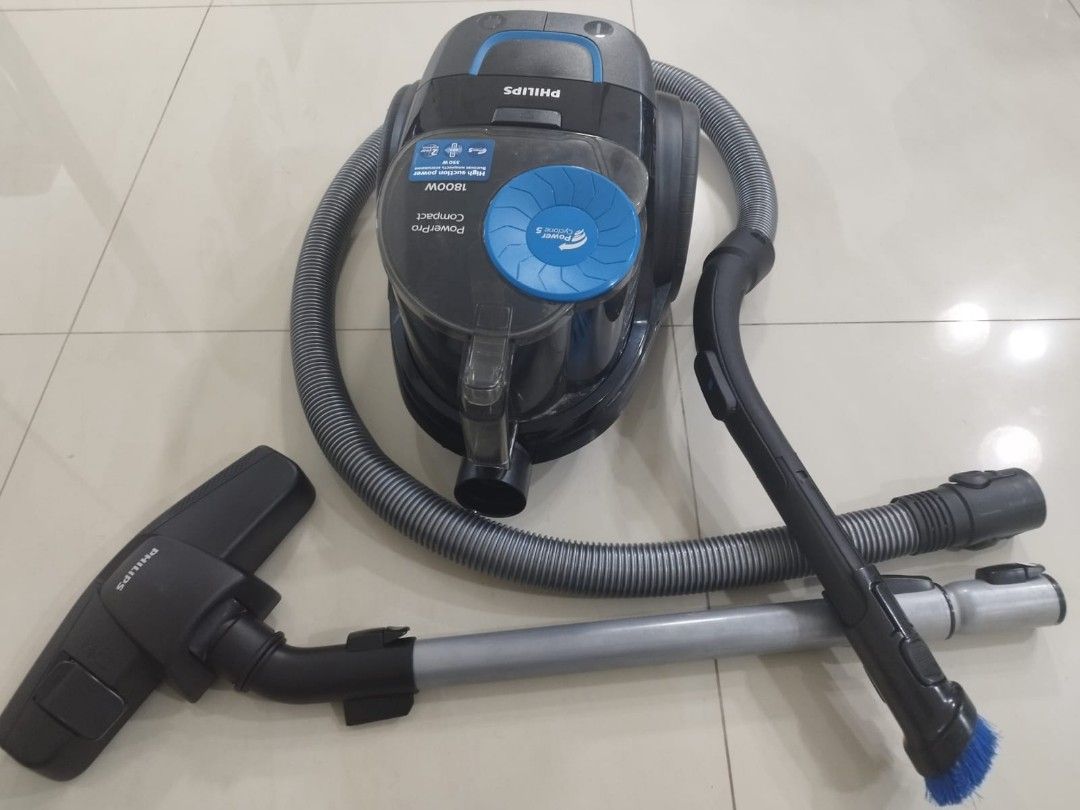 Philips PowerPro Compact 1800w, TV & Home Appliances, Vacuum Cleaner ...