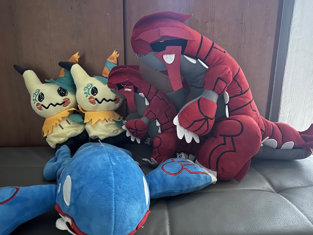 Shiny sales groudon plush