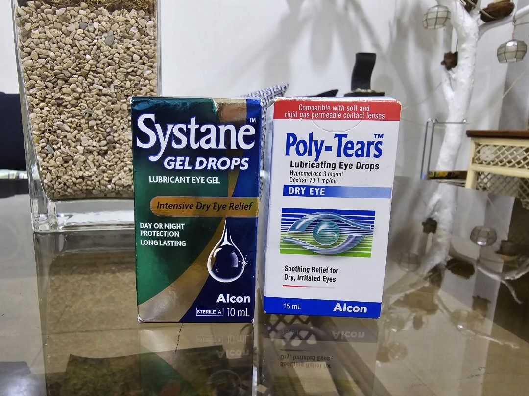 PolyTears Lubricating Eye Drops for Human, Dogs and Cats, Pet Supplies