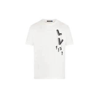 LOUIS VUITTON 3D GRAFFITI EMBROIDERED TEE, Men's Fashion, Tops & Sets,  Tshirts & Polo Shirts on Carousell