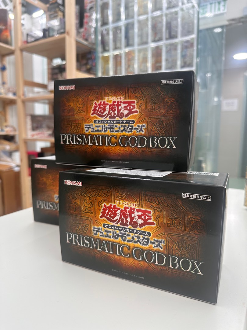 遊戲王（三神盒）Prismatic god box, 興趣及遊戲, 玩具& 遊戲類- Carousell