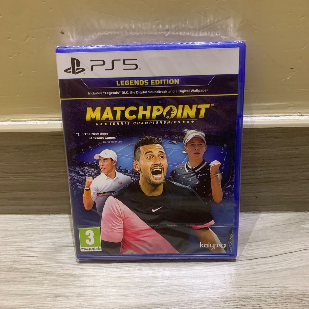 全新PS5 match point 網球 game, 電子遊戲, 電子遊戲, PlayStation - Carousell