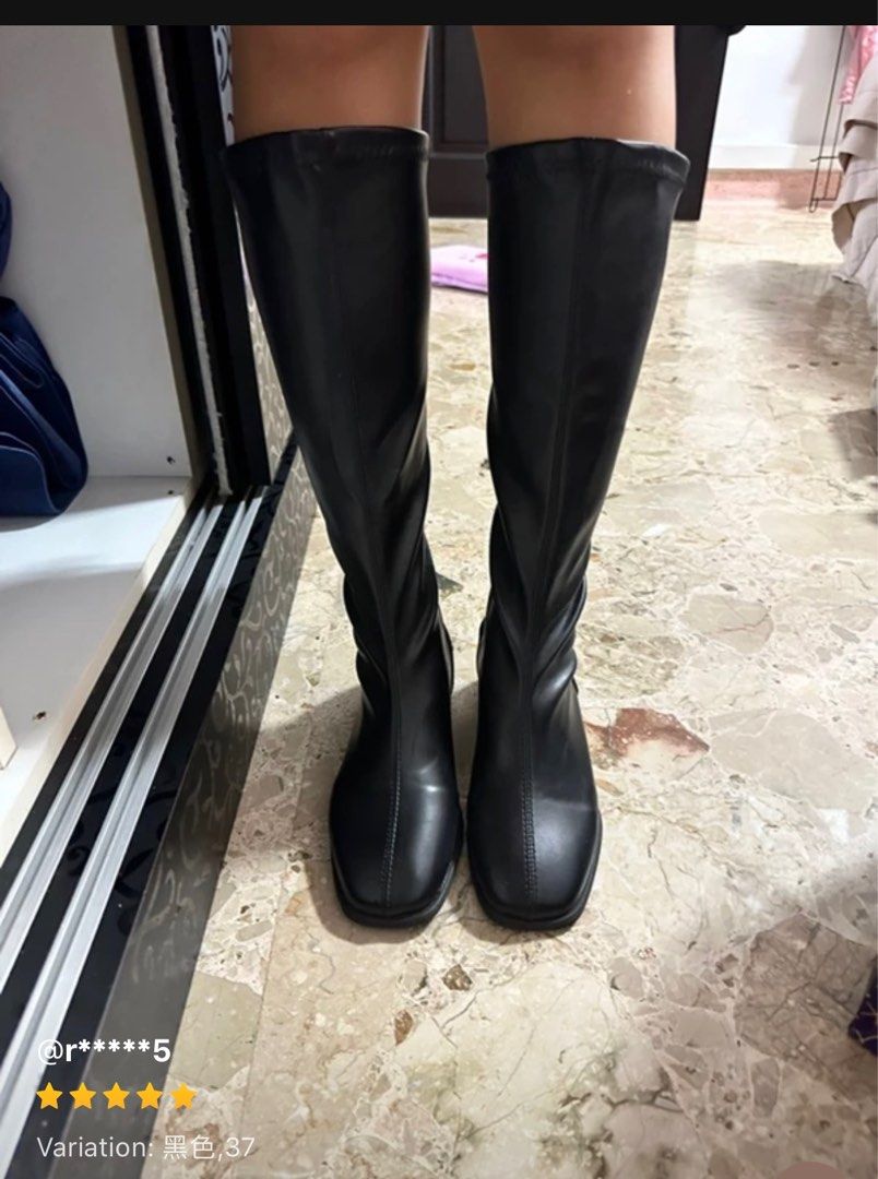PU Leather Boots