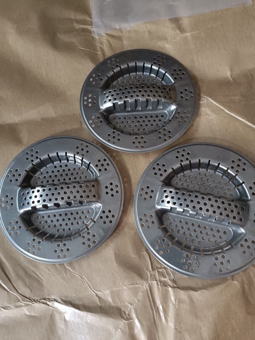 QC reject stainless steel chokeless sink strainer, TV & Home Appliances