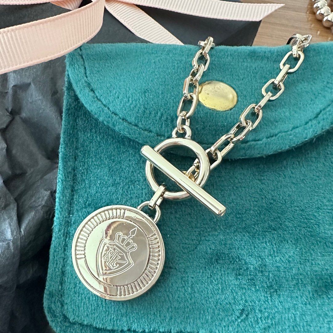 Ralph lauren silver necklace store