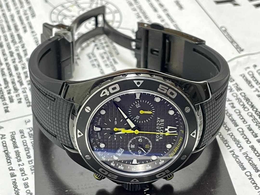 Reloj bulova accutron sapphire sale crystal