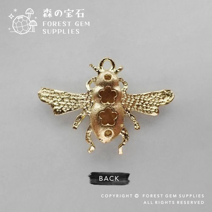 Gold bumble cheap bee charm