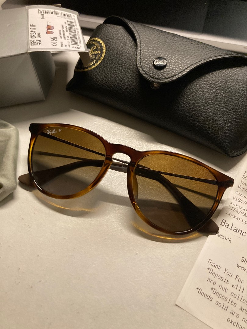 RayBan Erika - Light Havana (Bought at RM790), Men's Fashion, Watches ...