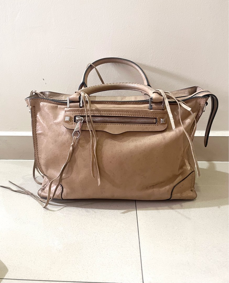 RTP 700 Luxury Handbag Sale Rebecca Minkoff Regan Large Satchel Handbag