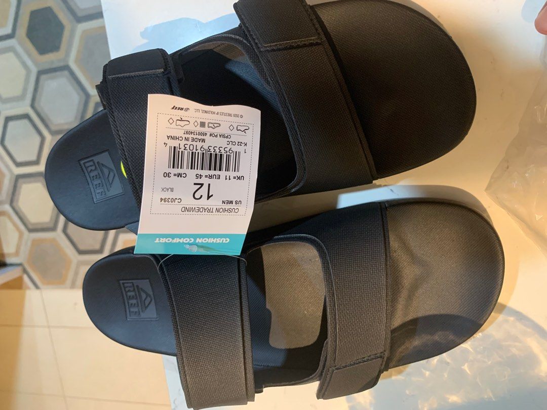 Mens cushion slides sale