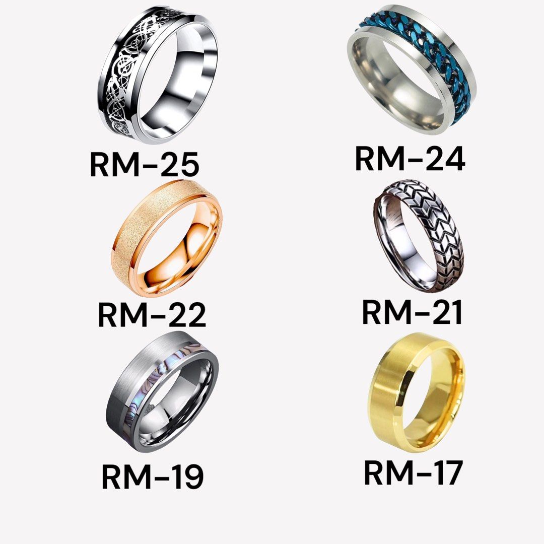 Cheap deals plain rings