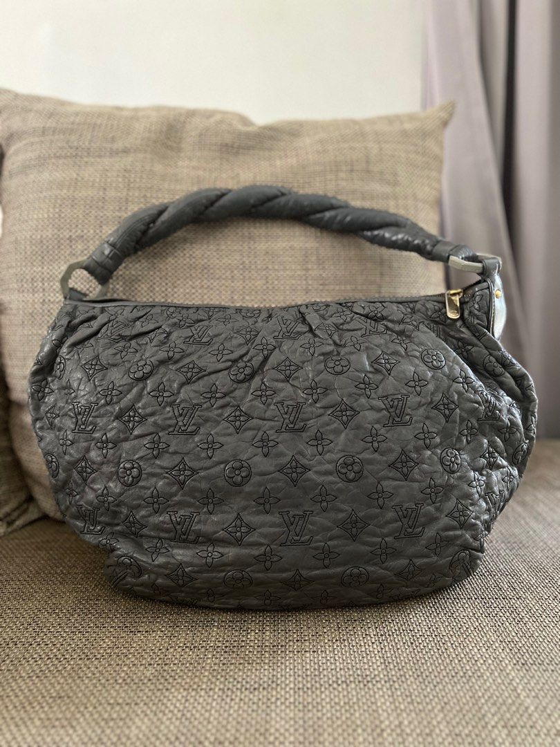 Louis Vuitton, Bags, Louis Vuitton Olympe Nimbus Pm Gray Leather