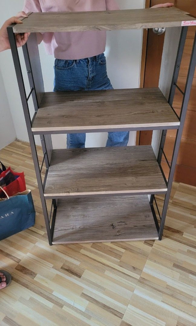 San-Yang 4-teir Display Shelves (Category: Shelves, Cabinets & Racks) located in Rizal. Submitted by anegov (Listing ID 1258053005, Image 2). Description: ✅️ Brand: San-Yang ✅️ Bought 1 year ago ✅️ Lady Owned ✅️ 4-teir shelves ✅️ complete with screws etc. ✅️ price is slightly negotiable Message me for further details / concerns 😊.