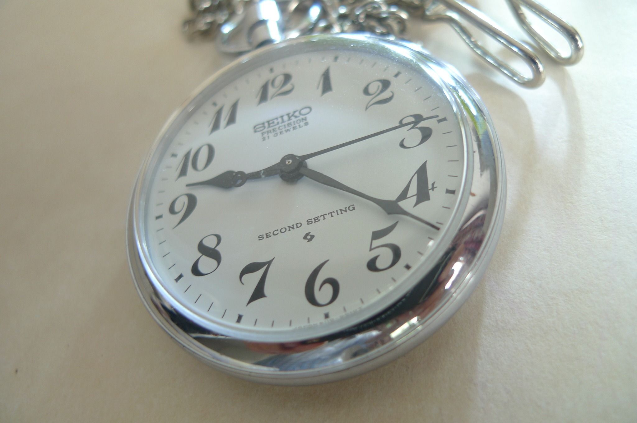 SEIKO PRECISION SECOND SETTING POCKET WATCH....MECHANICAL, Luxury ...