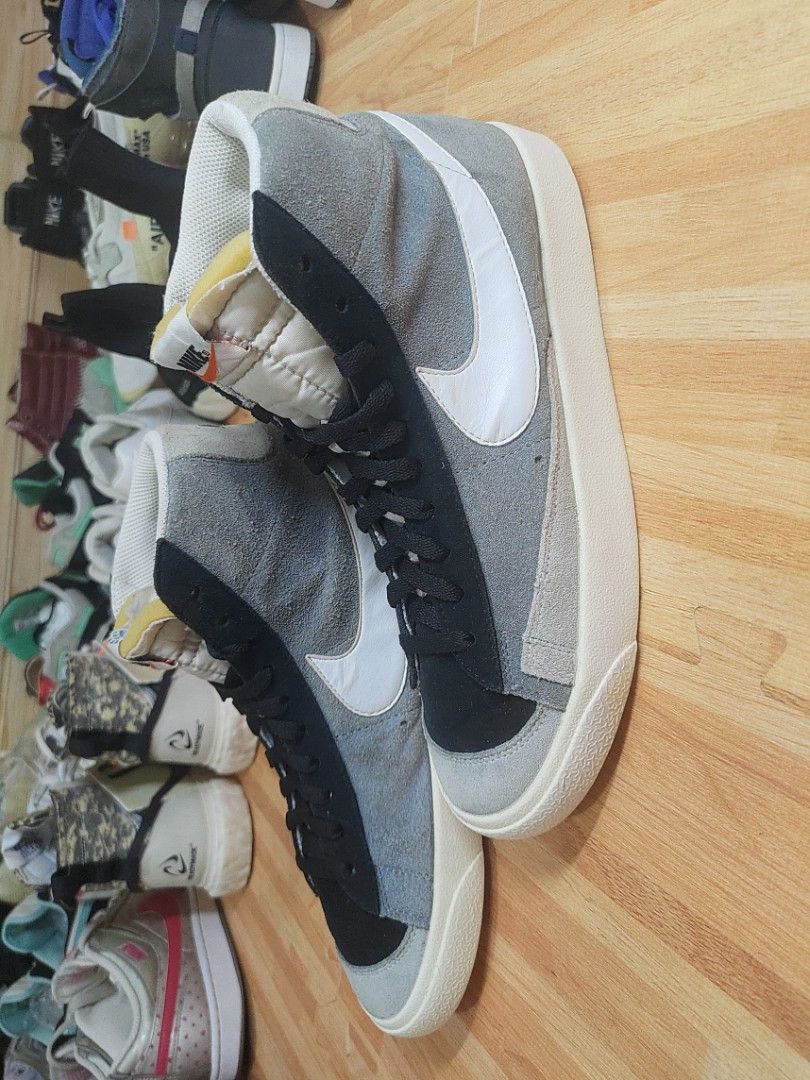 77 Vintage Cool Grey Black Blazer Mid 77 Gray Cool Nike Blazers Store