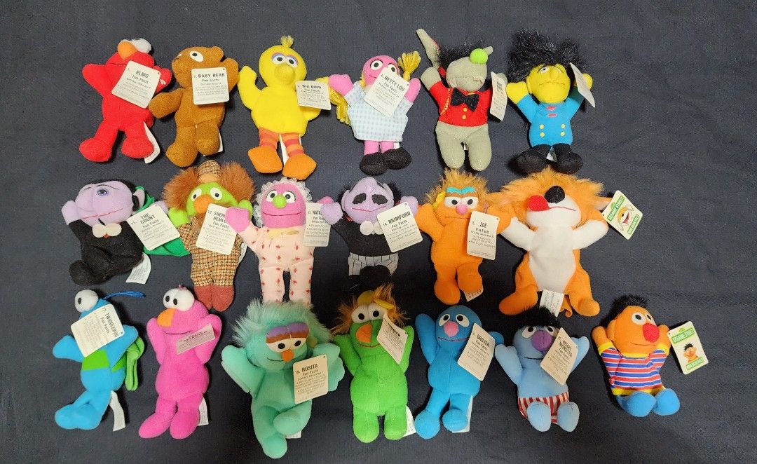 Sesame street beanie plush clearance