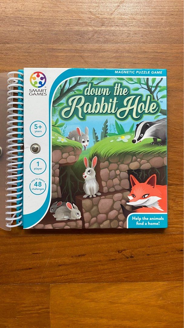 Smartgames down the Rabbit Holr, Hobbies & Toys, Toys & Games on Carousell