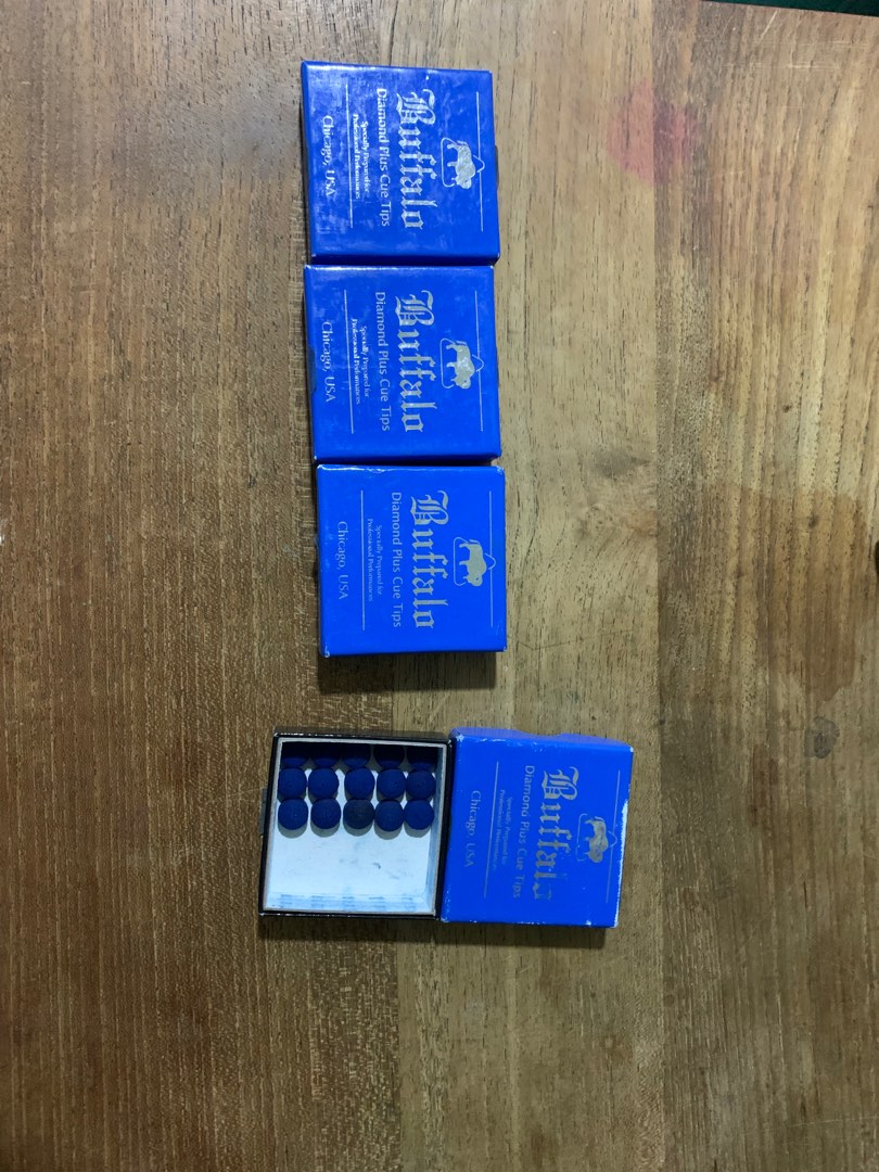 Snooker cue tips 10mm, Sports Equipment, Sports & Games, Billiards