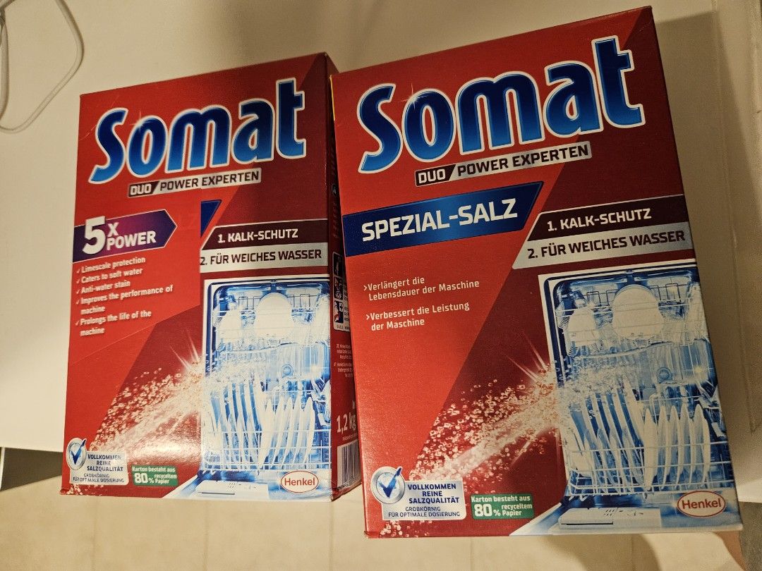 Somat dishwasher special salt, Furniture & Home Living, Cleaning