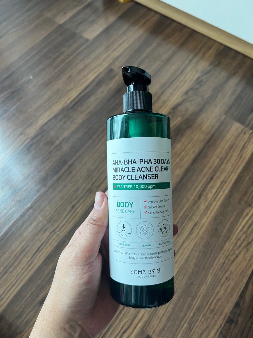 Some By Mi AHA BHA PHA Sabun Body Wash Body Acne, Kesehatan & Kecantikan, Kulit, Sabun & Tubuh