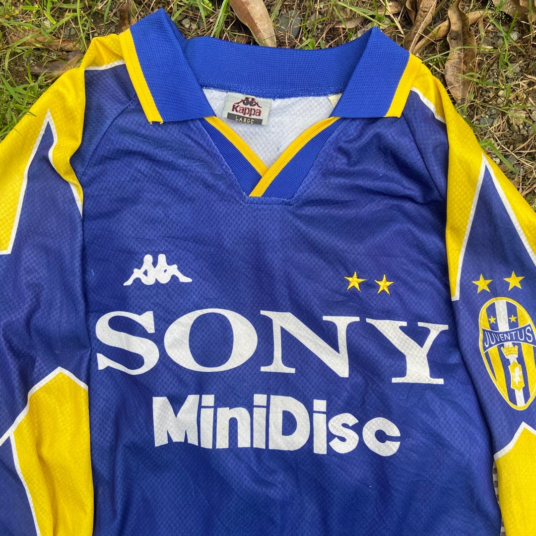 Sony MiniDisc Kappa football Jersey, Men's Fashion, Activewear on Carousell
