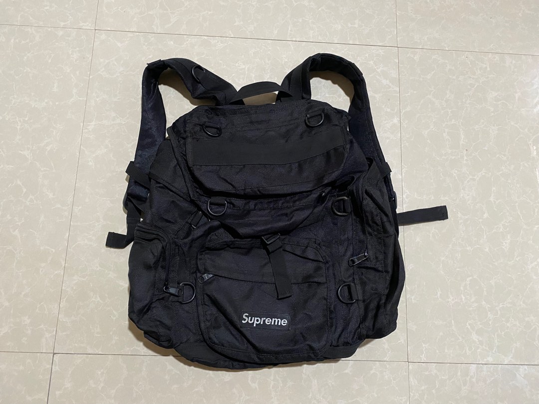Supreme backpack legit 100, Men's Fashion, Bags, Backpacks on Carousell