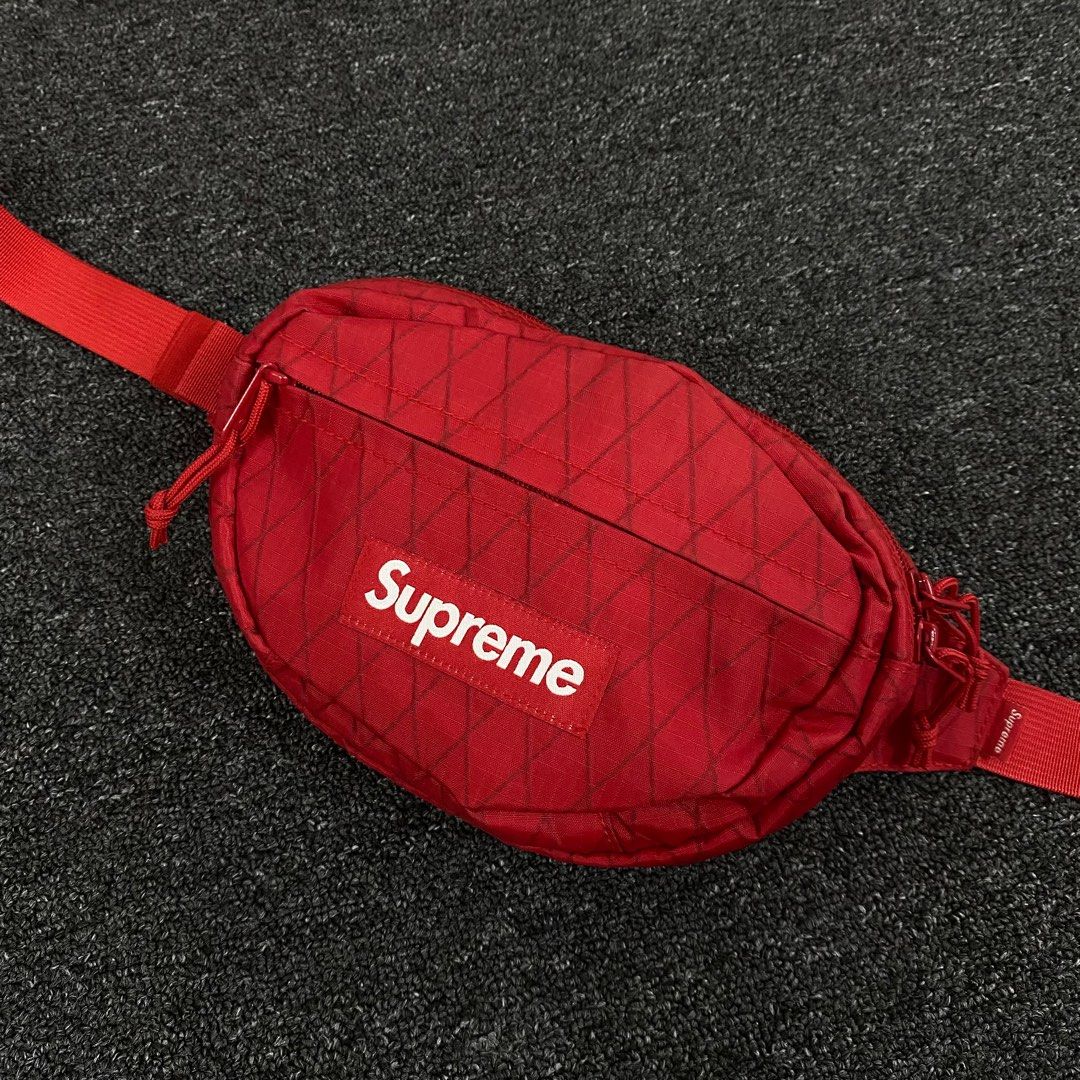 Supreme Waist Bag (FW18) Red - Size One Size