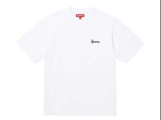 Supreme L Size 全新白色 tee T-shirt