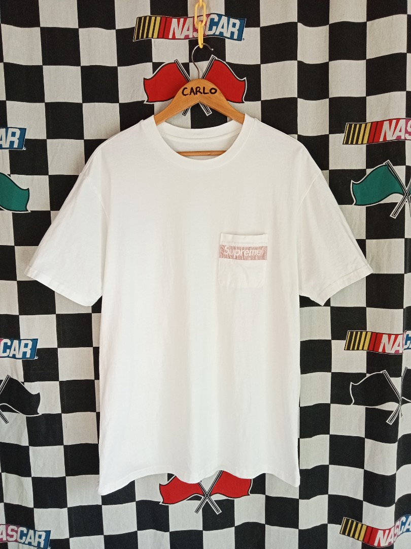 Supreme Mesh Stripe Pocket tee-