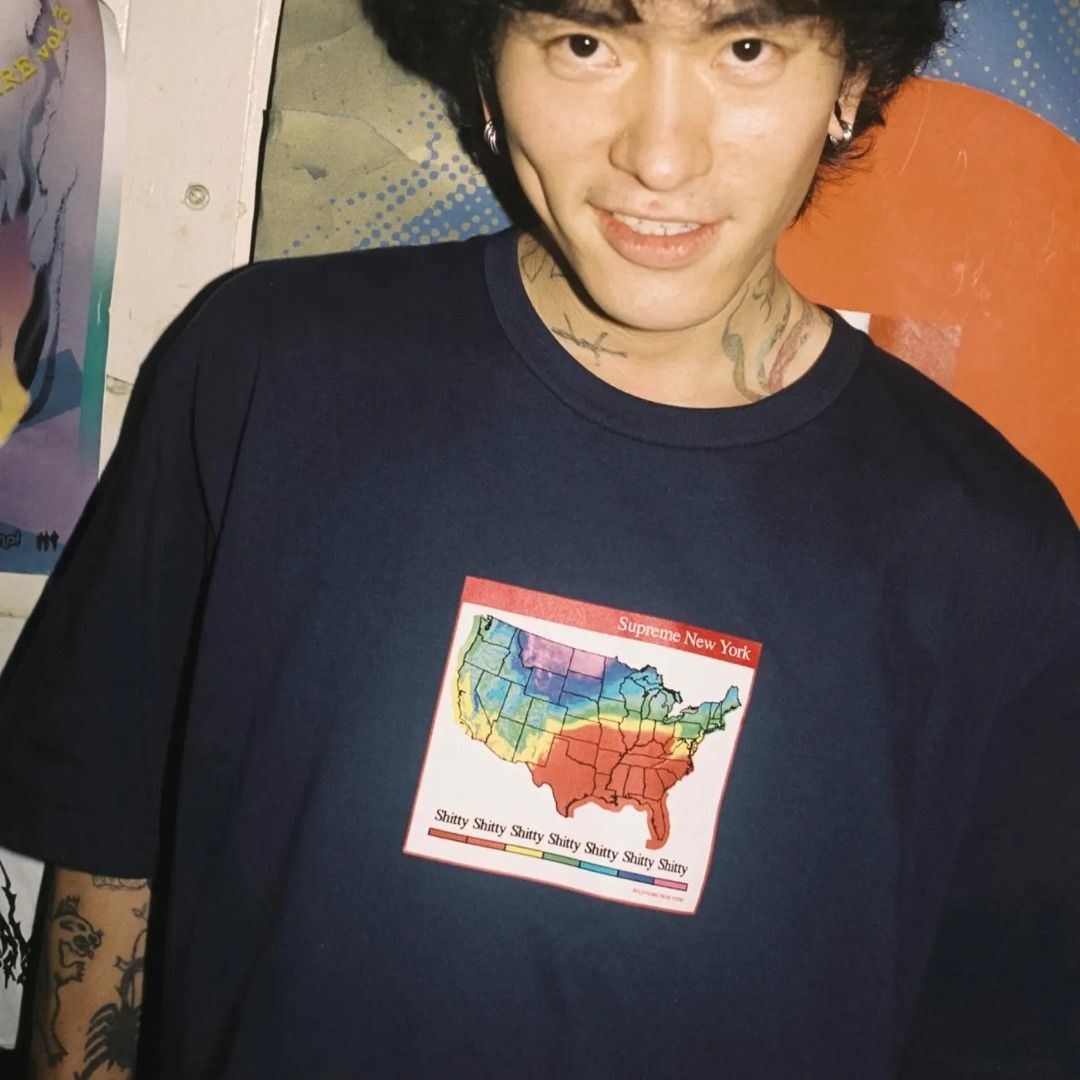 Supreme Weather Tee - Tシャツ/カットソー(半袖/袖なし)