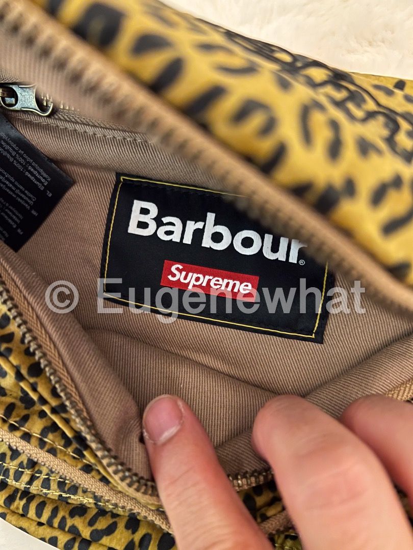 メーカー直売 Supreme Barbour Waxed Cotton Waist Bag | www ...