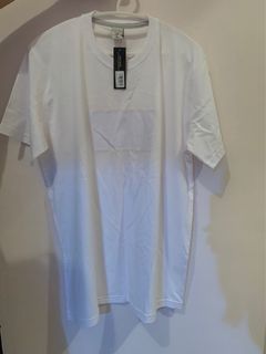 交換禮物男白t shirt,全新，未試穿未下水