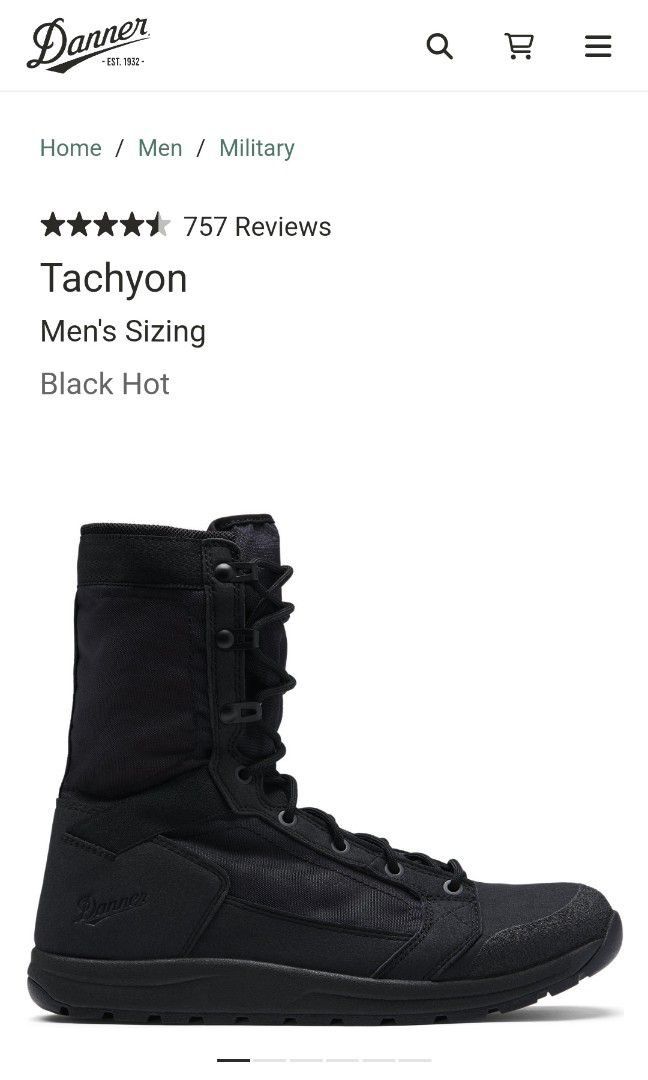 Tactical boots US7