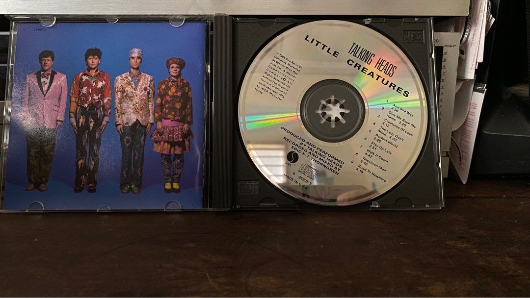 Talking Heads - Little Creatures. CD (Category: CDs & DVDs) located in Tabaco. Submitted by cinemahilig (Listing ID 1258060854, Image 3). Description: VG++ Last price posted. Buyer shoulders shipping. Item location: Tabaco City, Albay. 09395763344.