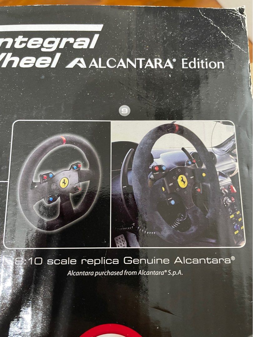 Thrustmaster T300 Alcantara edition, Video Gaming, Gaming Accessories ...