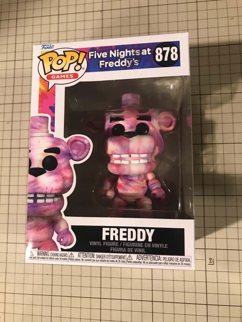 Pop! Games: Five Nights at Freddy's- Freddy (Tie-Dye) 878 – Poppin' Off Toys