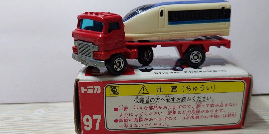 Tomy Tomica 新幹線 shinkansen trailer 97 罕有中製, 興趣及遊戲, 玩具 & 遊戲類 - Carousell