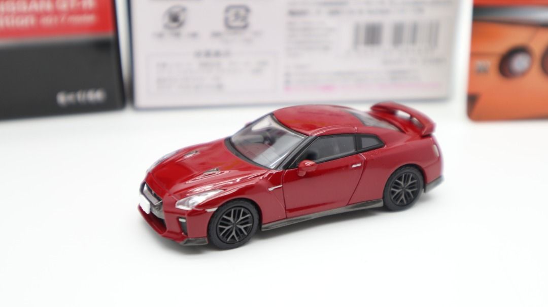Tomy Tomytec 1/64 LV-N148d Nissan GTR R35 2017 Premium Edition Red ...