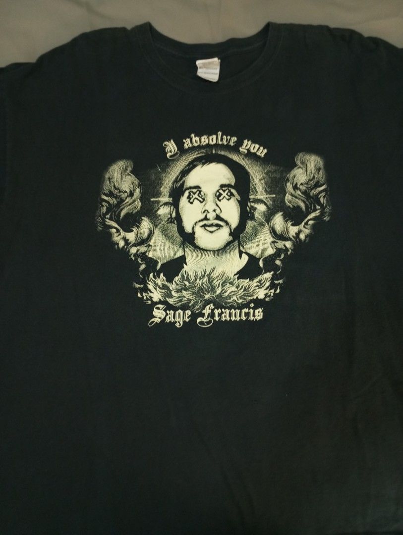 T-shirt rapper Sage Francis, Men's Fashion, Tops & Sets, Tshirts