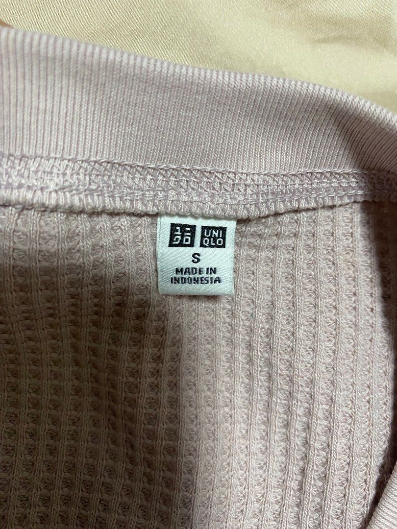 UNIQLO HEATTECH Wool Blend Crew Neck Long-Sleeve T-Shirt (Mame Kurogouchi)