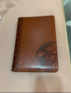 Unused Vintage Starbucks Planner Zipped Binder
