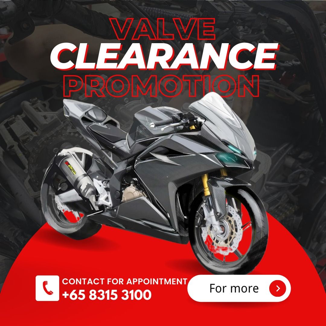 Valve Clearance For All Types of Bikes Limited Slot Promotion Only Yamaha Nmax /N max/Xmax/X max