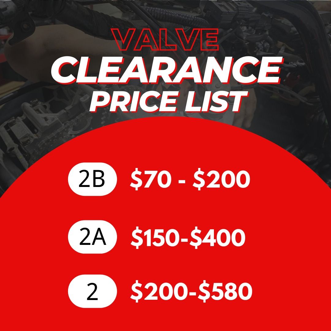 Valve Clearance For All Types of Bikes Limited Slot Promotion Only Yamaha Nmax /N max/Xmax/X max
