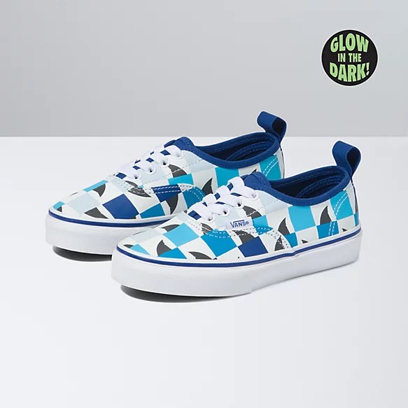 Glow in the dark checkered vans online