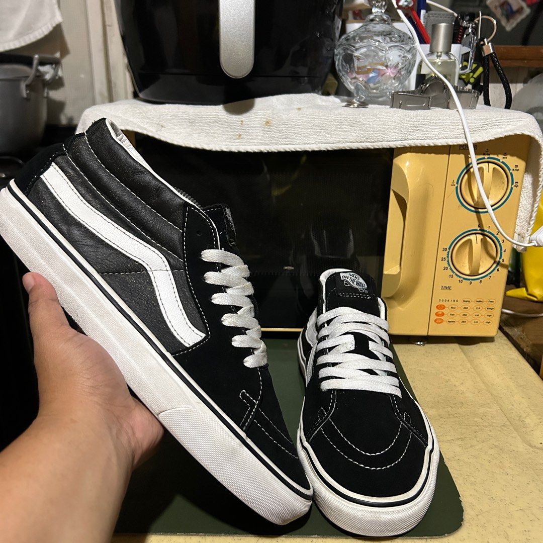 vans sk8 mid orange