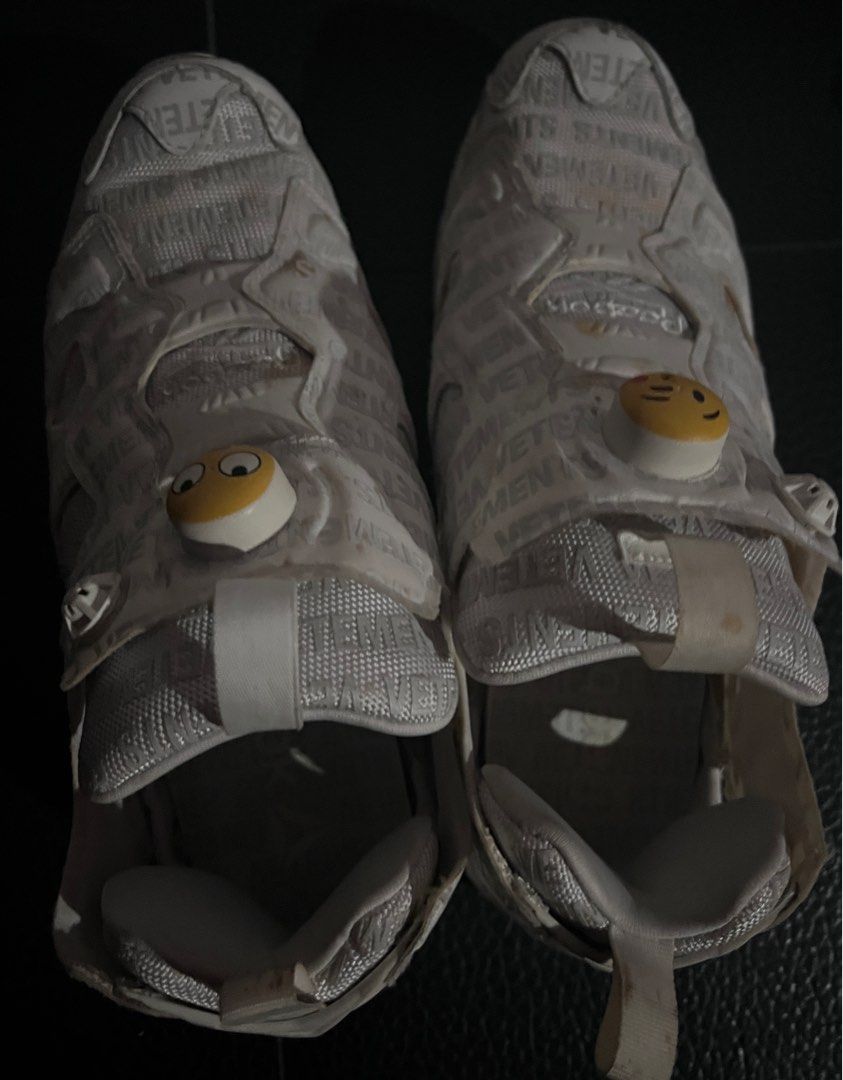Vetements reebok sneakers deals