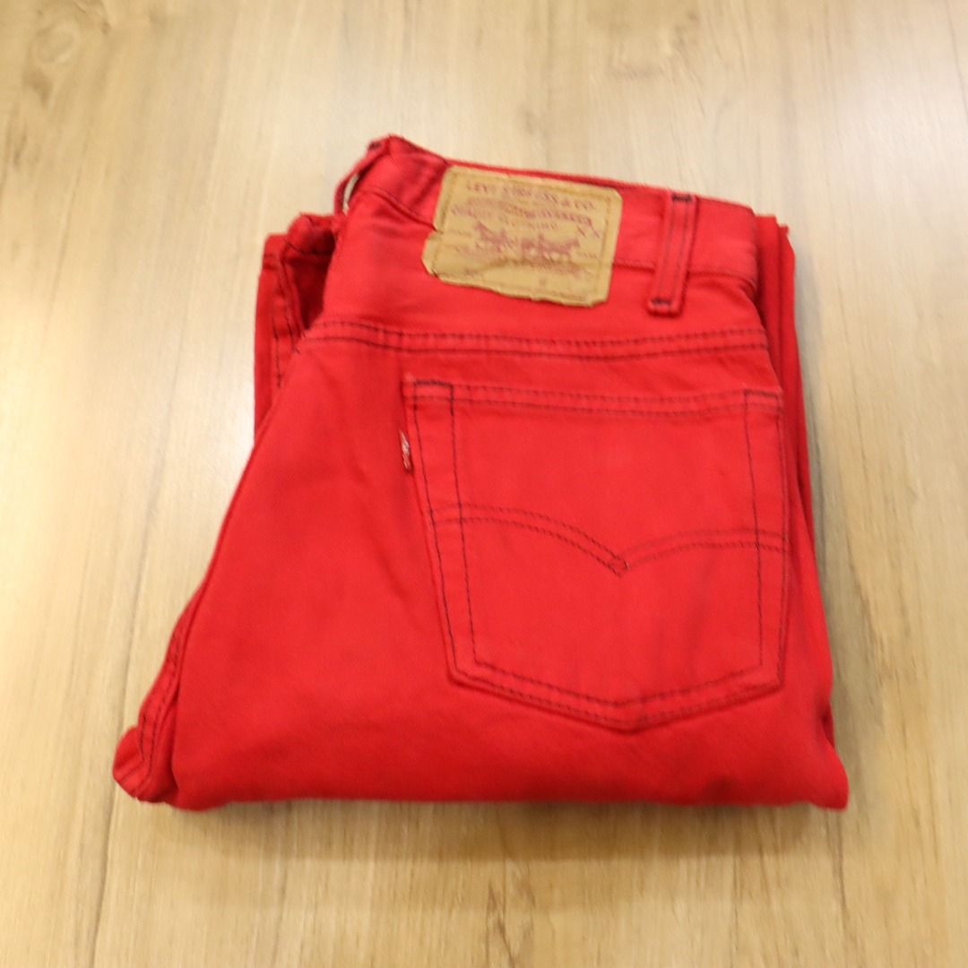 Levi's red clearance jeans mens