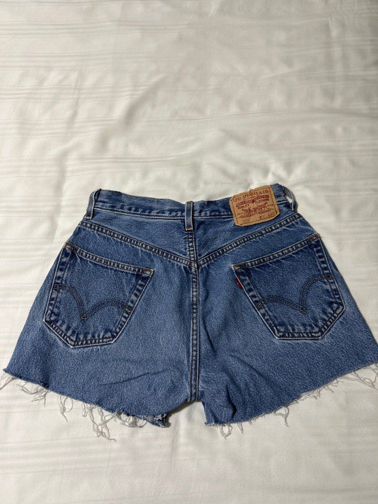 Old school jean shorts sales