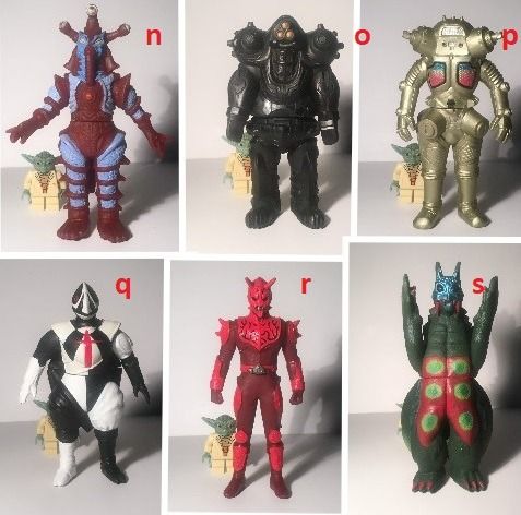Vintage miclas monster Kaiju Ultraman vinyl figure sentai bandai popy ...