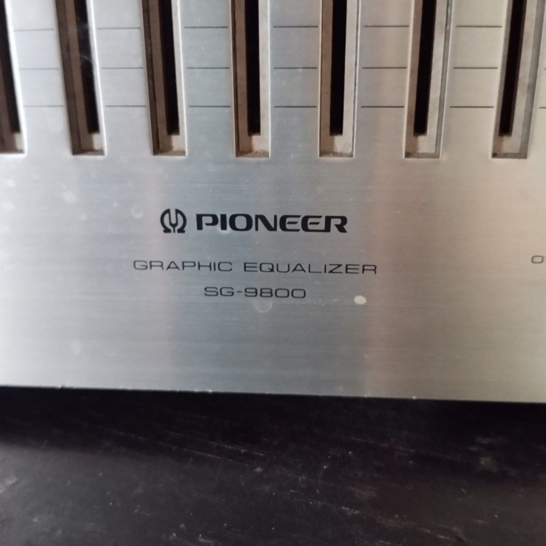 Vintage Pioneer Equalizer, Audio, Other Audio Equipment on Carousell